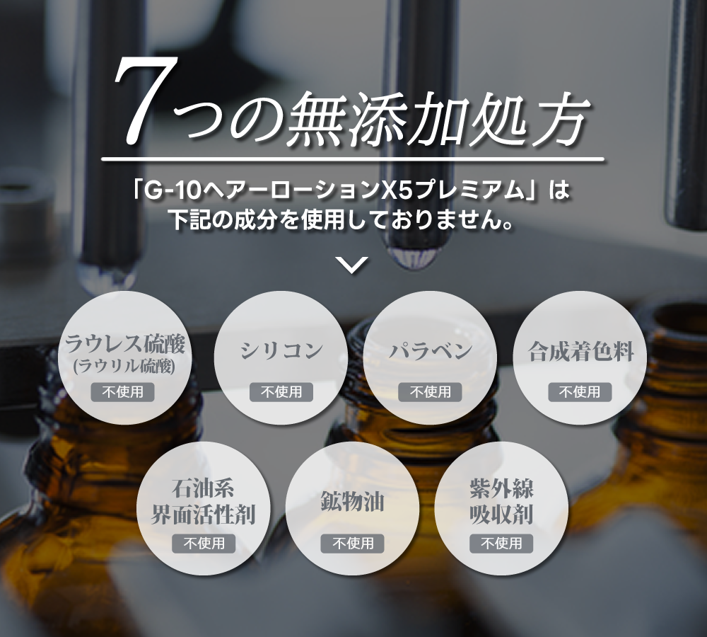 G-10ヘアーローションX5プレミアム